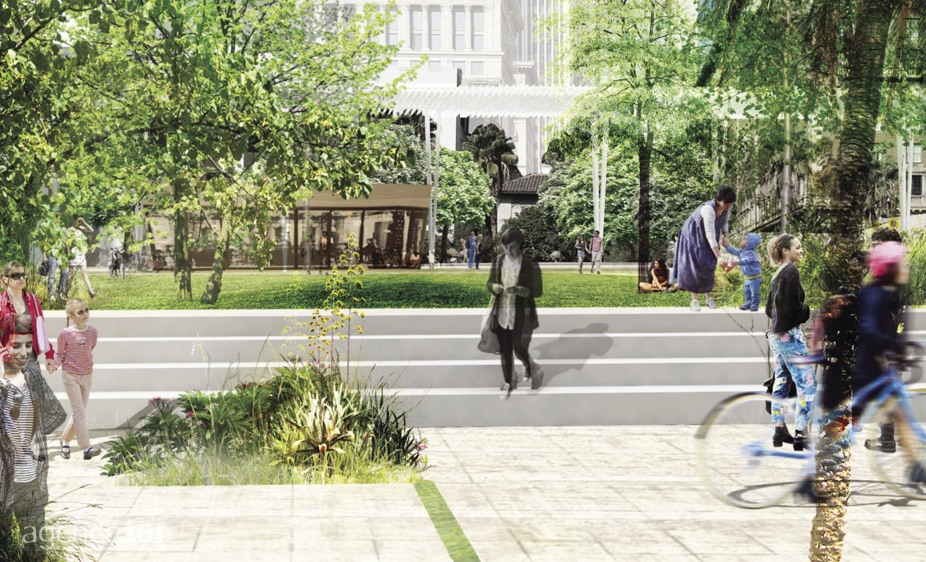 See Updated Designs for Pershing Square Renovation